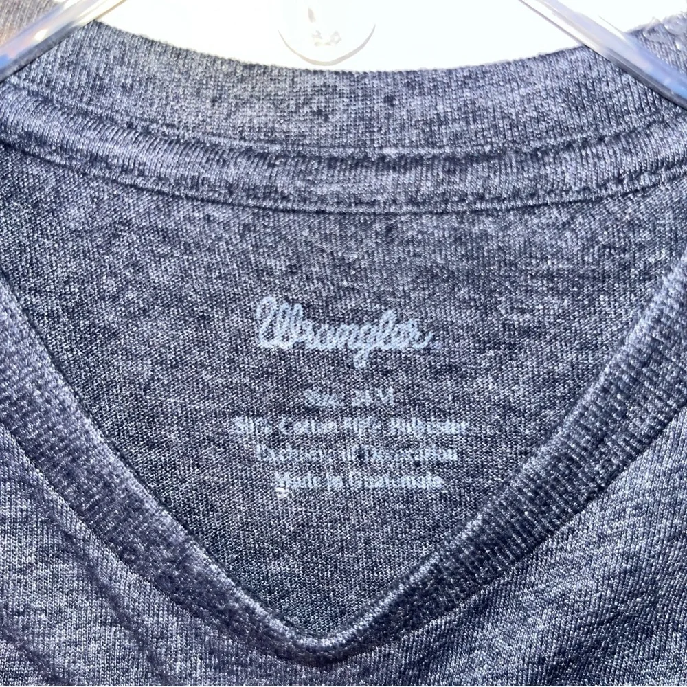 NWT Wrangler Kids Stay Wild Bullhead Tee - Dark Gray 24 Months